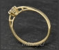 Preview: Brillant Ring 585 Gold, 0,27ct, zart champagner, Si